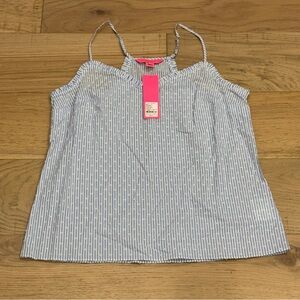 Lilly Pulitzer Ruffled Dusk Top